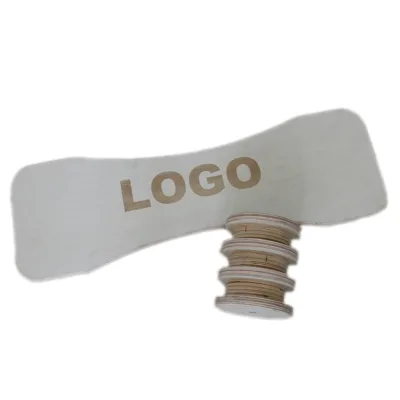 New Gym Training Exercise Yoga Pilates Equipment Wobble Durable Wood Roller Balance Board