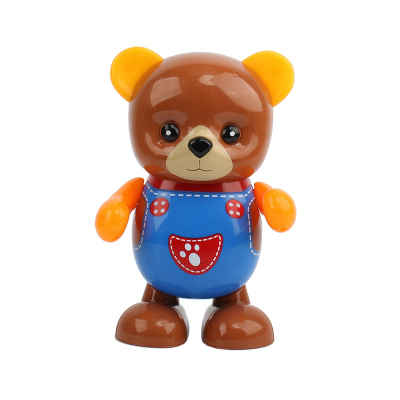 Dancing Bear Toy, Singing, Walking, Body Shaking, One Button Control, Musical Intelligence Development Dancing Boy Toy for Sale