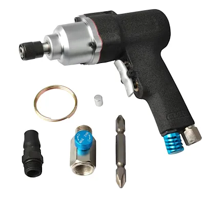 TY84412 Air Screwdriver Kit 9000rpm Industrial Air Screw Driver Pistol Grip 120 Nm for 6mm - 8mm Wood Screws | Tarboya Tools