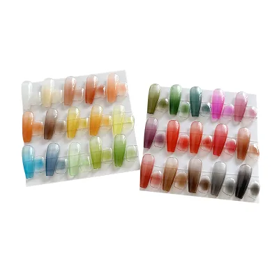 Pure Color Matte Effect Gradient Pigment Powder for DIY Nail Art Decorations