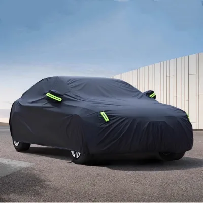 Car Body Cover Waterproof Reflective Oxford Fabric 95% UV 90% IR Rejection Four-Season Protection for American Classic Motors