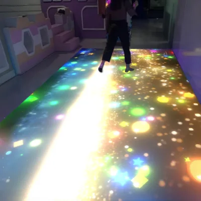 Amusement Park Ground-based Game Equipment Interactive Dance Floor AR Games and LED Indoor Immersive Games