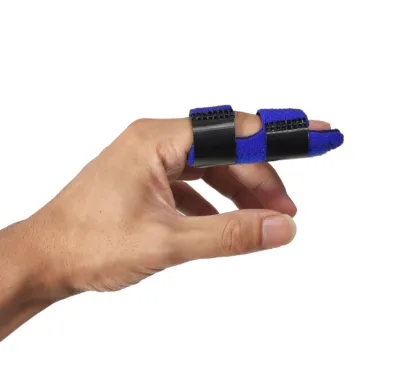 Displacement Correction Fracture Fixation Breathable Lightweight Steel Plate Finger Guard