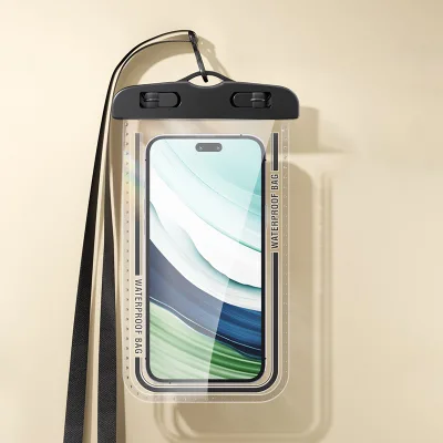 Custom Logo Waterproof Bag for Mobile Phone PVC Universal Outdoor Water Proof Phone Case Bag Pouch