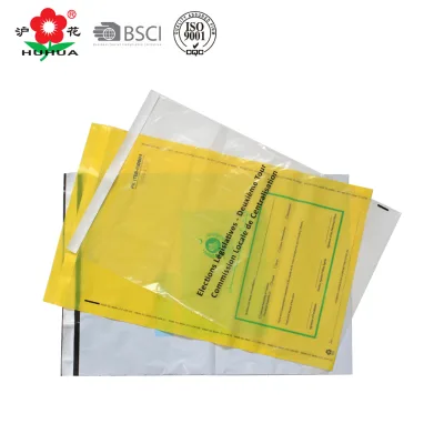 security tamper evident bag,PE material plastic bag