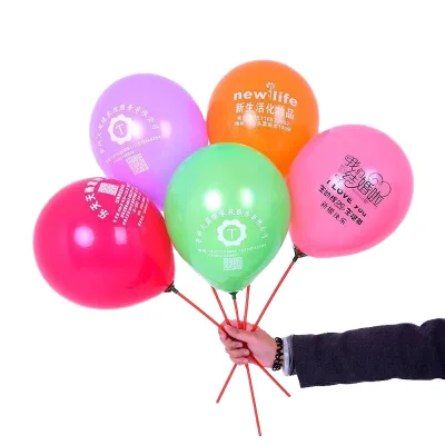 Air Transparent Large Latex Gender Reveal Wedding Birthday Party Customize Personalized Advertising Print Custom Balloons Logo