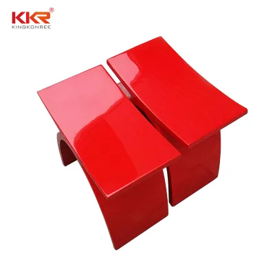 Acrylic Solid Surface Bathroom Stool a Acrylic Stone Bathroom Vanity Stool Solid Surface Bathroom Anti-slip Desk