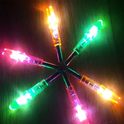 Party Gift LED Lighted Arrow Nock Luminous Glowing Arrow