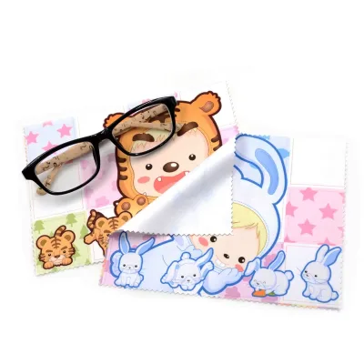 Eyeglass Cleaning Cloths Microfiber Glasses Cloth Personalized Microfiber Cleaning Cloths