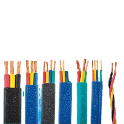 1-core Stranded Electrical Borehole Submersible Pump Power Cable Plug Cable Low Voltage 450/750V BRS CABLE