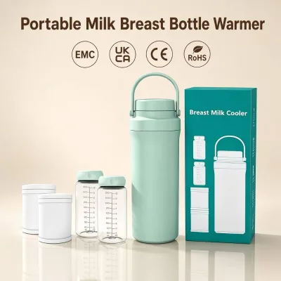 Manufacturer Wholesale Portable Breast Milk Cooler 24-hour Baby Food Storage Breast Milk Cooler for Work and Travel