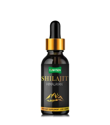 Hot Sale Private Label Factory Nature Shilajit Drops Acid Shilajit Extract Resin Pure Himalayan Shilajit Liquid Drops