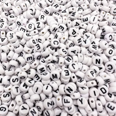 Fashion Hot Sale High Quality Letter Beads Wholesale