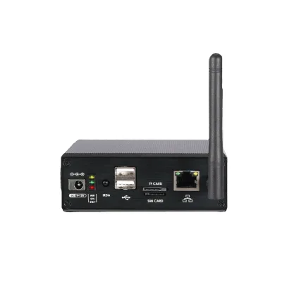 China High Quality Fanless Android Embedded Computer Mini Display with Quanzhi A40i Quad-core CPU 1GB RAM 8GB EMMC-Stock