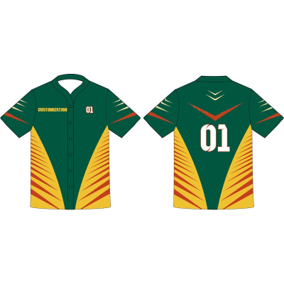 New Arriver Best Breathable Mesh Button Vintage Striped Baseball Jerseys