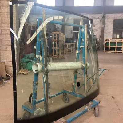 Bus Front Windshield Glass for Mercedes Travego O580 bus 1999