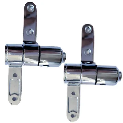 Resin Solid Wood Emperor Old Style Toilet Lid Cushioning Quick Release Hinge Fixing Frame Hinge Metal Accessories