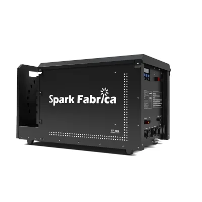 Spark Fabrica Wave 210Degree Moving Head Isopar Flamer SF-180 with DMX Interface 300/600W Rack for Presentation Equipment