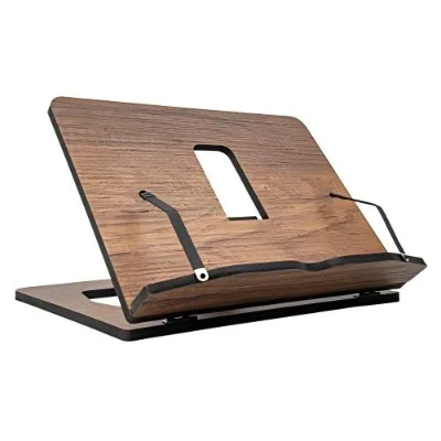 Book Stand Reading Stand Cookbook Holder Recipe Book Stand Wooden Book Stands for Reading Book Holder for Reading in Bed