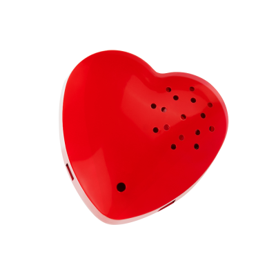 Heart-Shaped  Recordable Heartbeat Sound Music Voice Chip Recorder Button Module  for Plush Toy