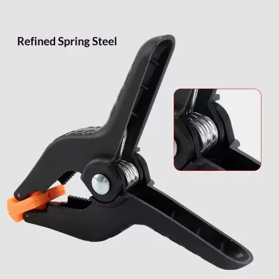 Nylon Photography Backdrop Spring Clips Heavy-Duty Curtain Clamps for Studio Background Stands Green Screen Live-Streaming