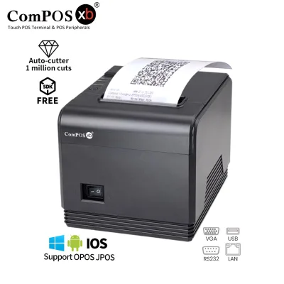 High Quality 80mm Thermal Printer USB Receipt Printer Thermosensitive Bar Code Thermal Receipt Label Ticket Printer