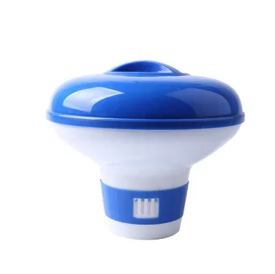 Swimming Pool Tablet Floating Cup Plastic Small Disinfection Chlorine Tablet Dispenser Automatic Dosing Device