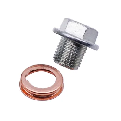 OE# 11128-01M0B / 11026-JA00A Car Accessories Engine Oil Pan Drain Plug Washer Gasket Use for Ni_ssan