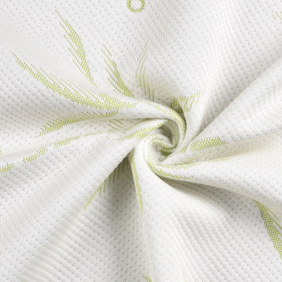 Bamboo Knitted Mattress Cover Bamboo Fabric Damask Knitted Mattress Fabric Knit Fabric Bedding 100% Polyester Jacquard YARN DYED