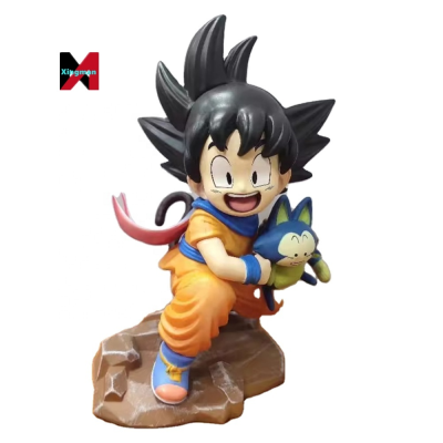 10cm/3.94inches Super Childhood Goku Vegeta Broly Dragoned Balls Anime Action Figure Toy