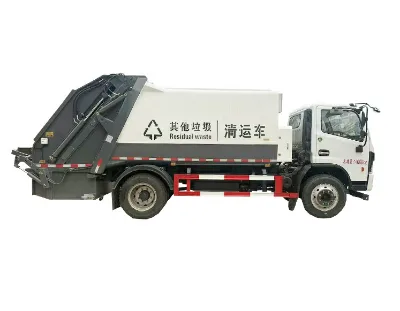 High Quality 6-10CBM 4x2 Compactor Garbage Truck RORO Dump Waste Collection Vehicle Factory Price
