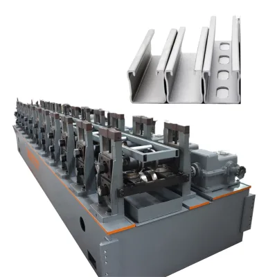 Popular High Speed Full Automatic C Profili Channel Stud and Track Roll Forming Machine Drywall Metal C Stud Machinery