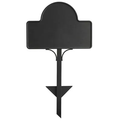 Custom Outdoor Waterproof Metal Yard Sign Stake Decorative Garden Sign