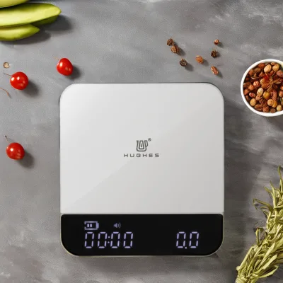 Mini Size Digital Kitchen Scales OEM ODM Rechargeable Battery Weighing Coffee with Timer