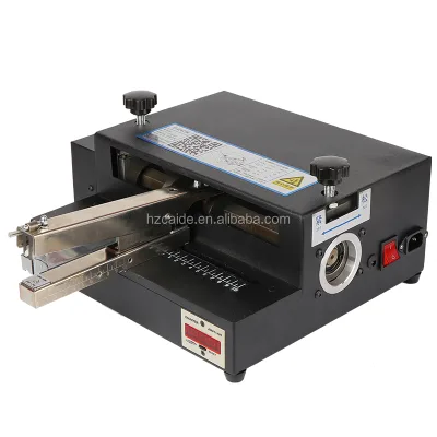 Single Head Booklet Electric Semi-Automatic Multifunction  Paper Stapler Machine