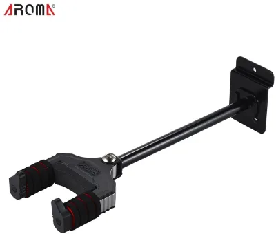 Wholesale Price AROMA Musical Instrument Hanger Hook Holder Wall Mount with Sponge Cushion for Classical Guitar Guitar Hanger