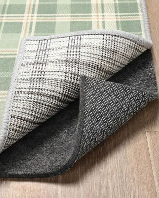 Polyester Anti-Slip Machine Made Rectangle Rug Pads Felt 1/4 Inch Thick Absorbing Carpet Pad for All Carpets & Hardwood Floors