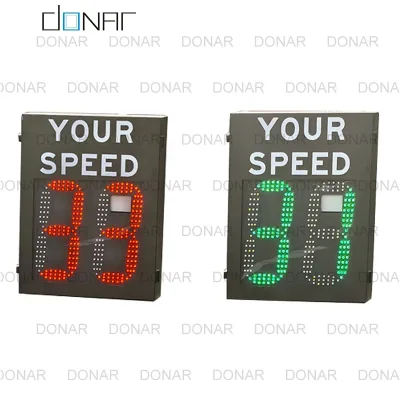 Wholesale Affordable Radar Speed Sign Budget Friendly LED Display Basic Speed Detection Traffic Safety OEM ODM Factory