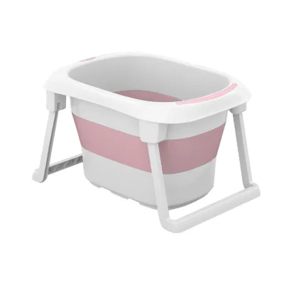 MH147 PP+TPE Folding Baby Bath Tub, Cat and Dog Bath Tubs, Pet Plastic Bath Tubs Bath Accessories