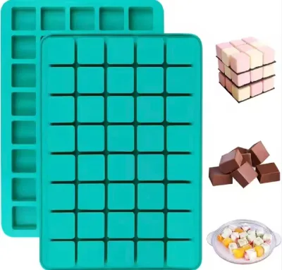 Nonstick Silicone Caramels Candy Mold Ice Cube Tray Silicone Mold for Homemade DIY Gummy , Chocolate