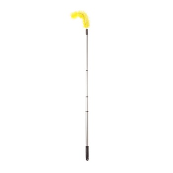 Gutter Cleaning Brush Roofing Guard Cleaner Tool Telescoping Pole Hard Bristles Long Handle