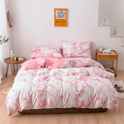 Custom Design Unique Print Polyester Bedding Set Wholesale Bulk Hotel Fitted Sheet Comforter