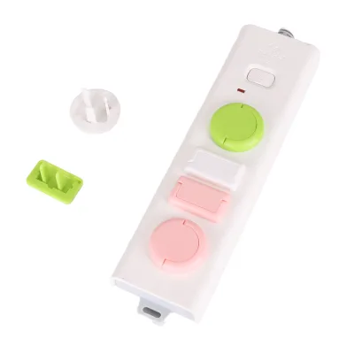 Factory Sale Child-Proof Safety Electrical Protector Outlet Plug Deep Babyproof Socket Cover for Child Protection