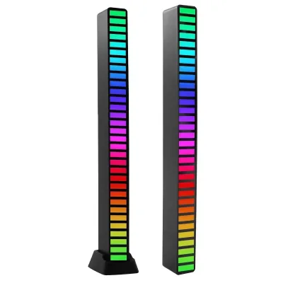 Factory Wholesale Ambient Lamp Smart APP Control Game Color Changing Music Sensor Rhythm Voice Activated LED Ambient Light
