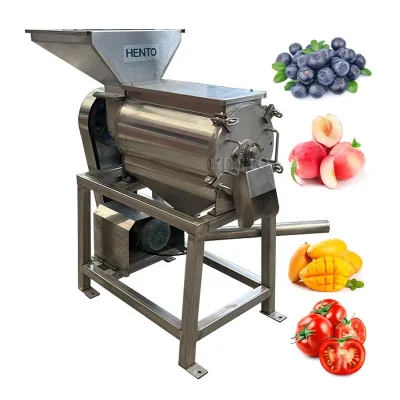 High Efficiency Peach Pulper Machine / Tomato Pulper Machine / Mango De-stoner and Pulping Machine