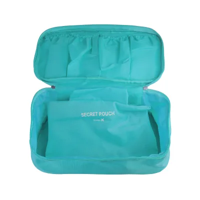 Wholesale Fashion Polyester Toiletry Cosmetics Ladies Travel Woman Makeup Storage Bag