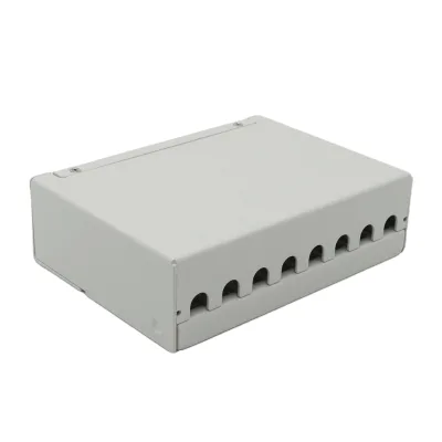19" 1U STP 8 Ports Patch Panel