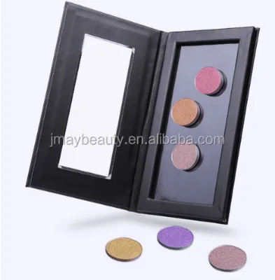 Custom logo Cardboard Empty Magnetic Makeup Eyeshadow Palette for Single Eyeshadow
