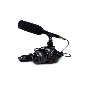 Condenser Interview Microphone for DSLR,VIDEO CAMERA,CAMCORDER and MIXER