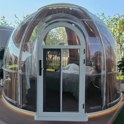 Modern Transparent PC Bubble Tents for Outdoor Camping Garden Parks & Dining Custom Factory Prices for House Use